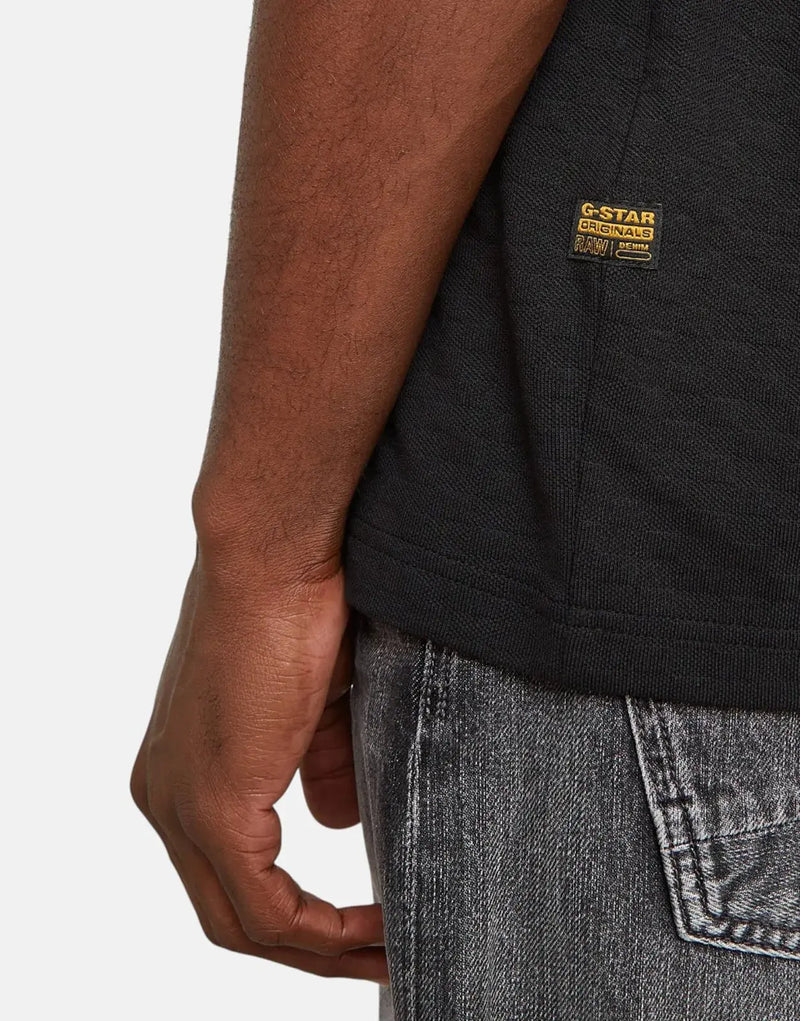 G-Star RAW Black Checquard Tweeter T-Shirt: Premium Cotton, Urban Style, Comfort Fit