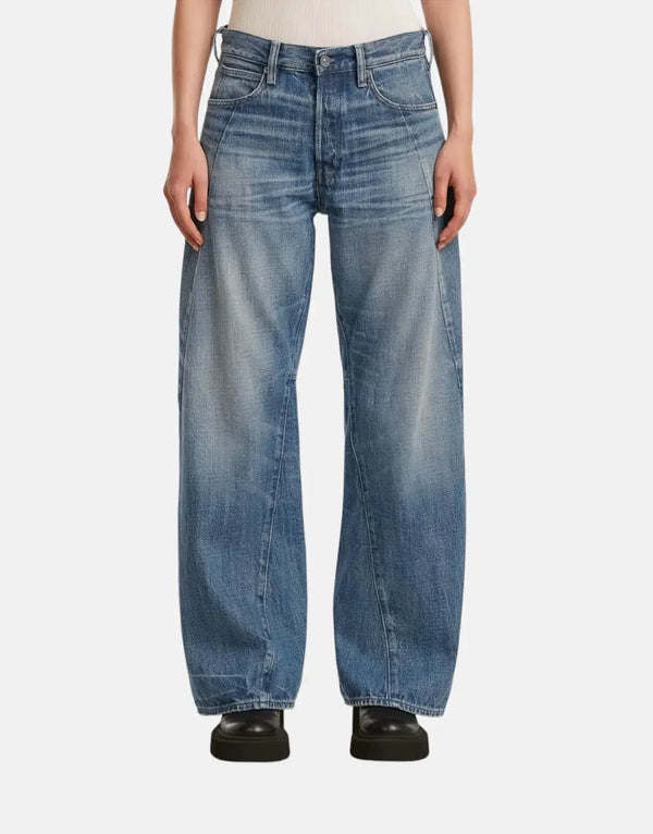 G-Star RAW Contor 3D Wide Faded Jeans: Loose Fit, Regenerative Cotton.
