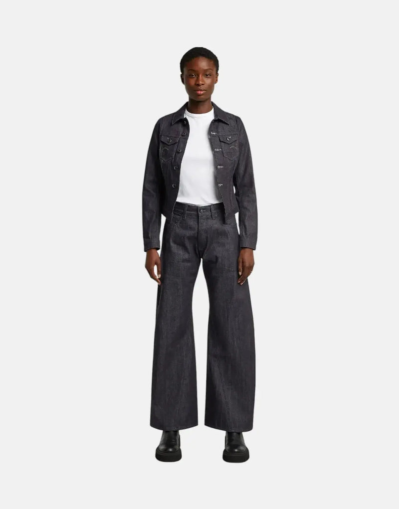 G-Star RAW Contor 3D Wide Leg Raw Denim Jeans, Loose Fit, Low Waist
