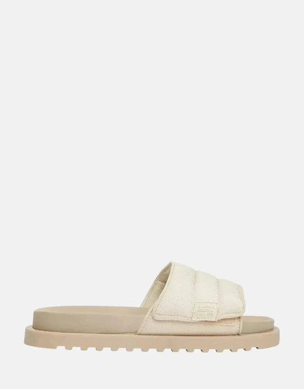 G-Star RAW Diesem II Women's Slide Sandals - Comfortable Off-White Sand