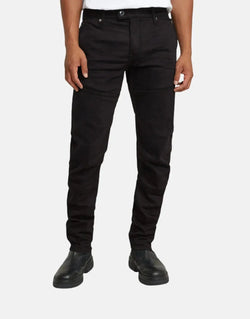 G-Star RAW Diver 3D Slim Jet Black Jeans: Ultimate Comfort Stretch Denim