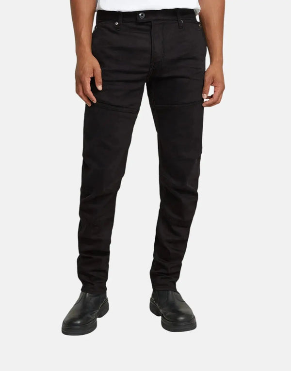 G-Star RAW Diver 3D Slim Jet Black Jeans: Ultimate Comfort Stretch Denim