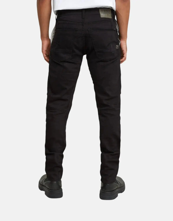 G-Star RAW Diver 3D Slim Jet Black Jeans: Ultimate Comfort Stretch Denim