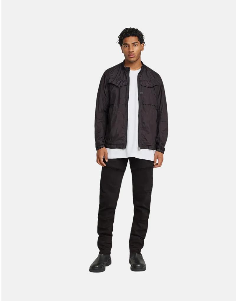 G-Star RAW Diver 3D Slim Jet Black Jeans: Ultimate Comfort Stretch Denim