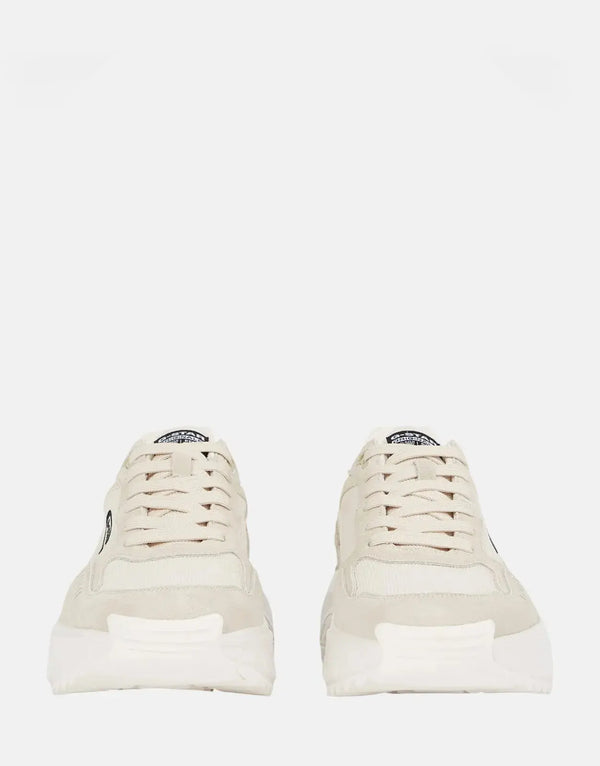 G-Star RAW Duko Basic White Off-White Sneakers: Durable Leather Textile Comfort Footwear