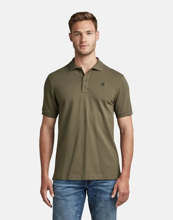 G-Star RAW Dunda Slim Fit Organic Cotton Polo Shirt - Sustainable Style