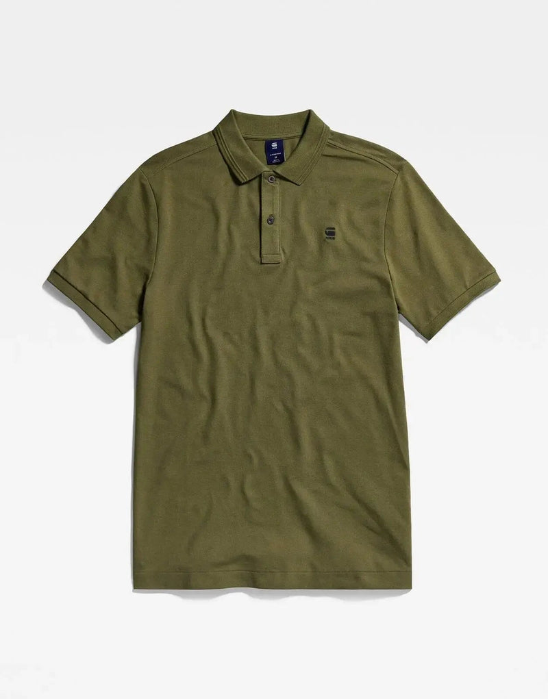 G-Star RAW Dunda Slim Fit Organic Cotton Polo Shirt - Sustainable Style