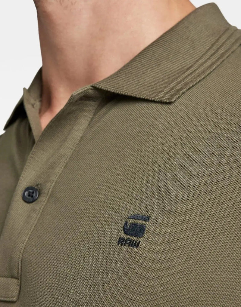 G-Star RAW Dunda Slim Fit Organic Cotton Polo Shirt - Sustainable Style