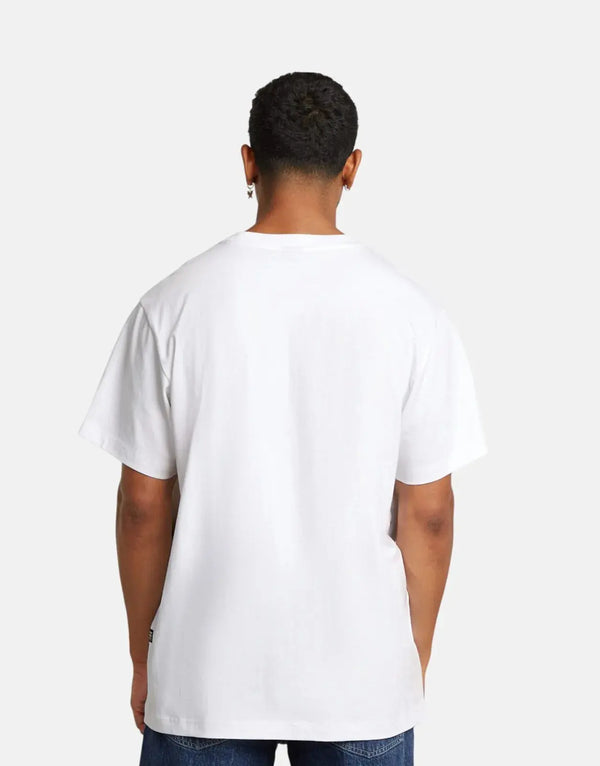 G-Star RAW Flock G-Script Loose Fit White Organic Cotton Men's T-Shirt