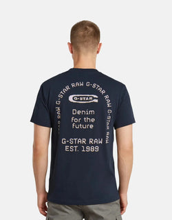 G-Star RAW Men's Graphic Arch Salute Organic Cotton Short Sleeve T-Shirt