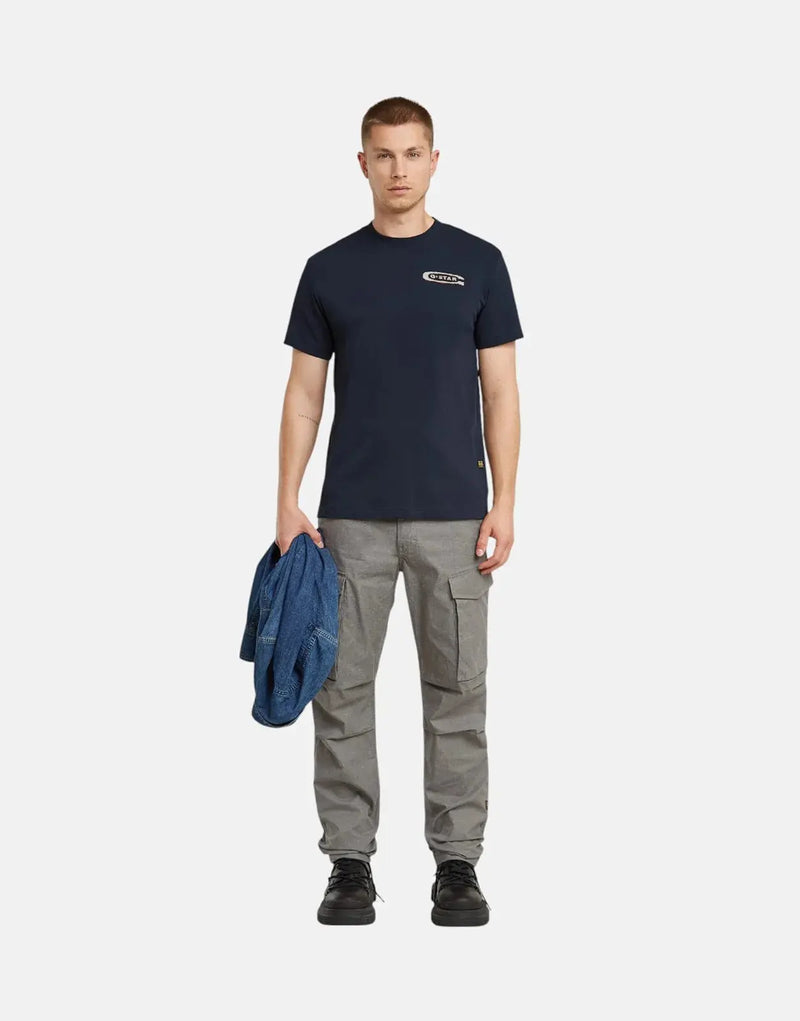 G-Star RAW Men's Graphic Arch Salute Organic Cotton Short Sleeve T-Shirt