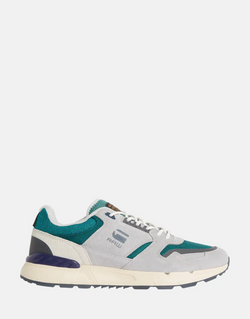 G-Star RAW Holorn Runner Low Sneakers: Green/Grey, Stylish, Comfortable, Durable Men's Footwear