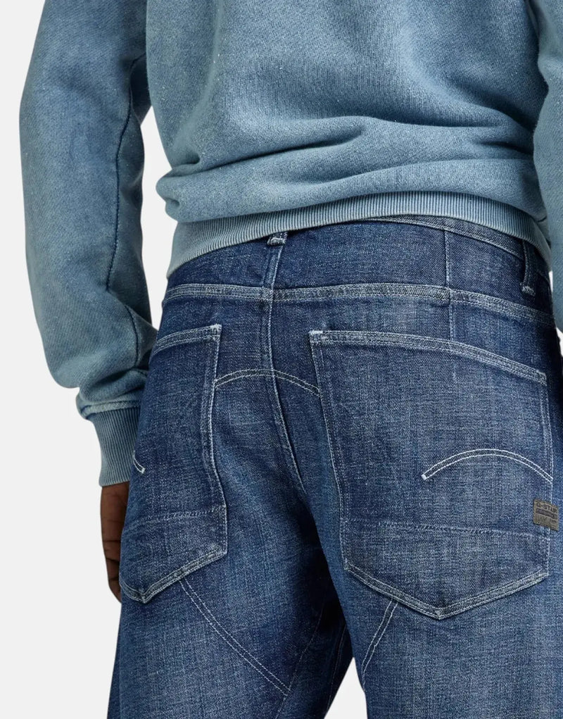 G-Star RAW Kairori 3D Slim Faded Blue Copen Stretch Denim Jeans