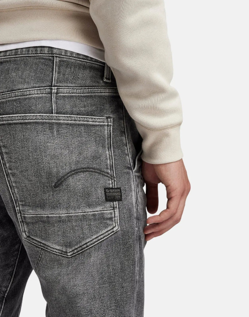 G-Star RAW Kairori 3D Slim Fit Jeans: Fog Grey Stretch Denim