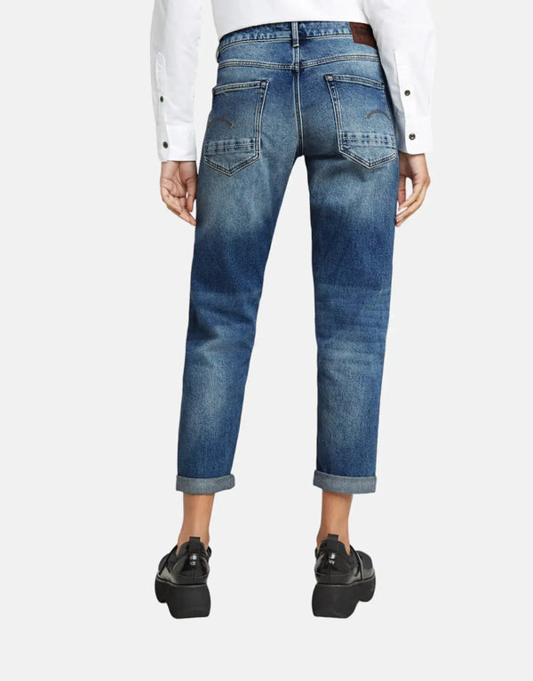 G-Star RAW Kate Boyfriend Azure Jeans: Relaxed Fit, Low Waist, Stretch Denim, Comfortable