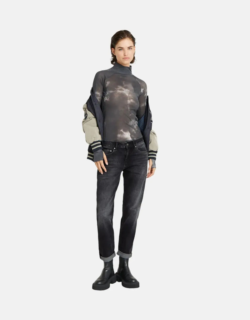 G-Star RAW Kate Boyfriend Basalt Jeans: Relaxed Fit, Tapered, Stretch Denim
