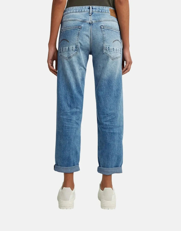 G-Star RAW Kate Boyfriend Jeans: Light Indigo Aged, Relaxed Fit, Premium Comfort