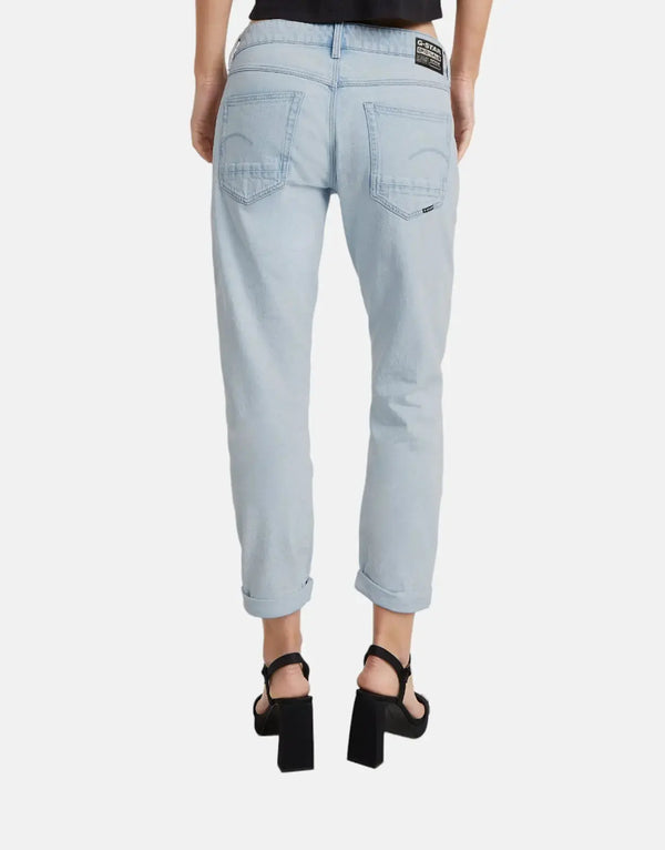 G-Star RAW Kate Boyfriend Jeans: Relaxed Fit, Light Wash, Stretch Denim Style