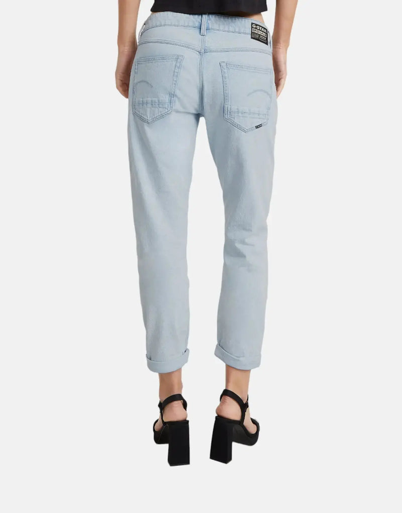 G-Star RAW Kate Boyfriend Jeans: Relaxed Fit, Light Wash, Stretch Denim Style