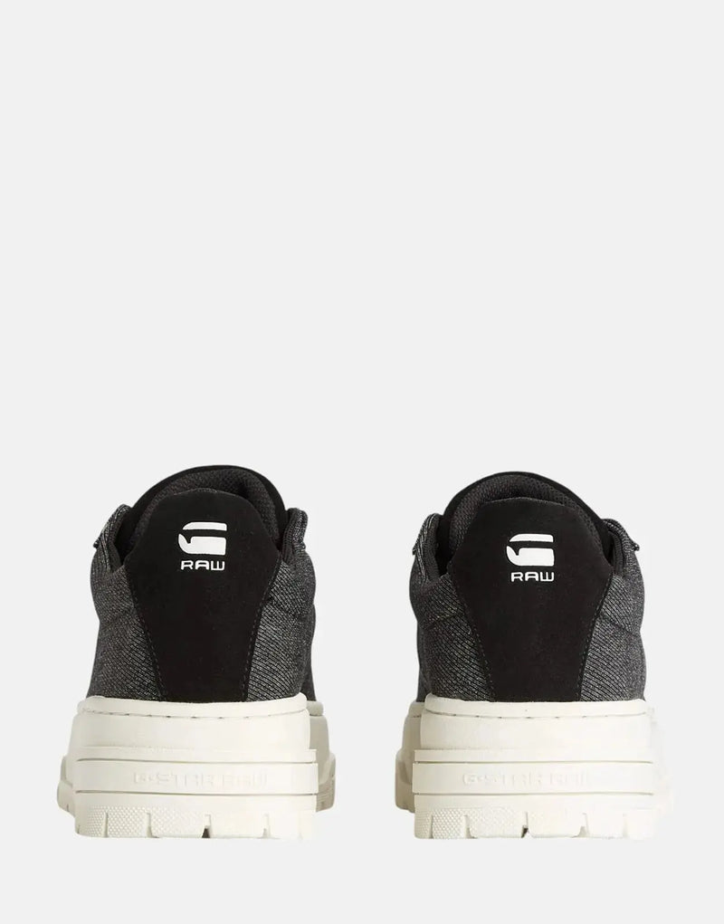 G-Star RAW Lhana Cup Low Sneakers: Stylish Cotton Leather Black Women's Footwear