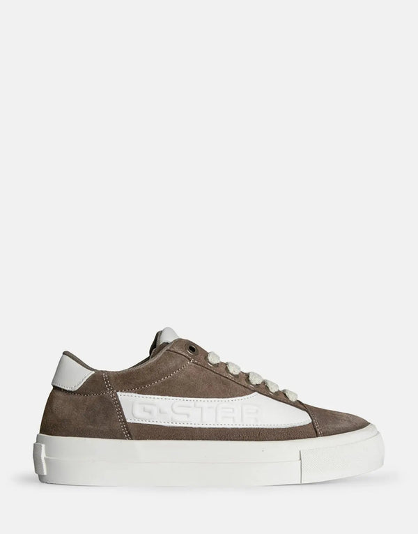 G-Star RAW Loom Basic Women's Taupe Off-White Sneakers: Stylish Comfort Everyday