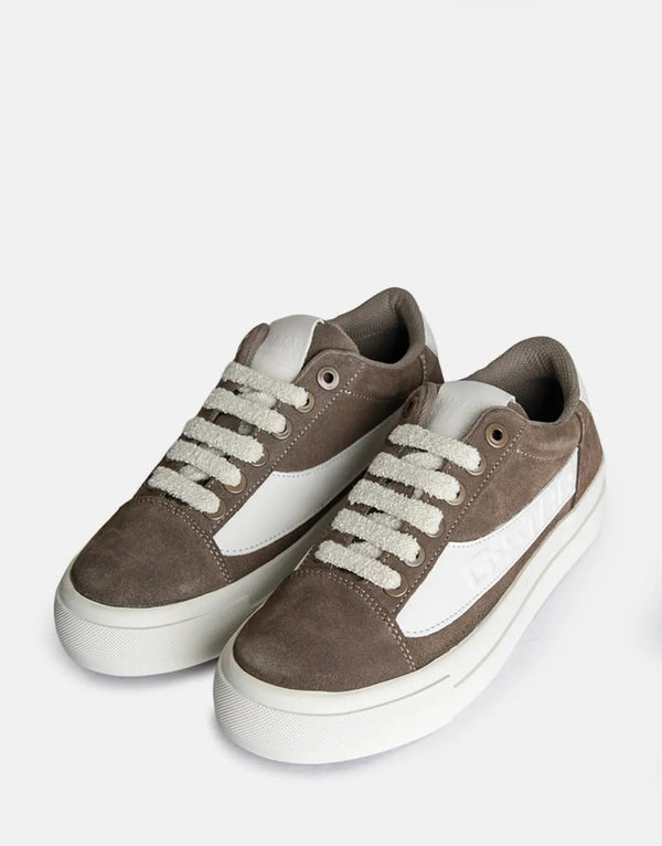 G-Star RAW Loom Basic Women's Taupe Off-White Sneakers: Stylish Comfort Everyday