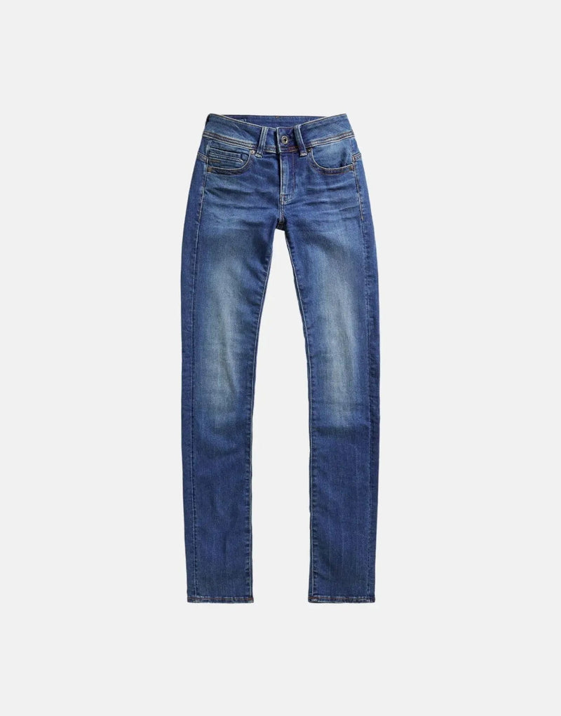 G-Star RAW Midge Straight Indigo Age Jeans for Women - Mid-Rise Denim