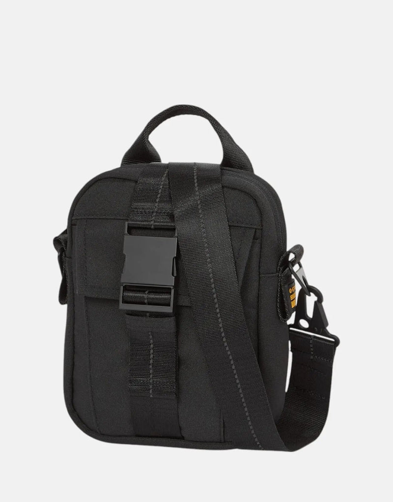 G-Star RAW Neo-Black Cross Body Bag: Secure Zip, Card Holder, Detachable Strap