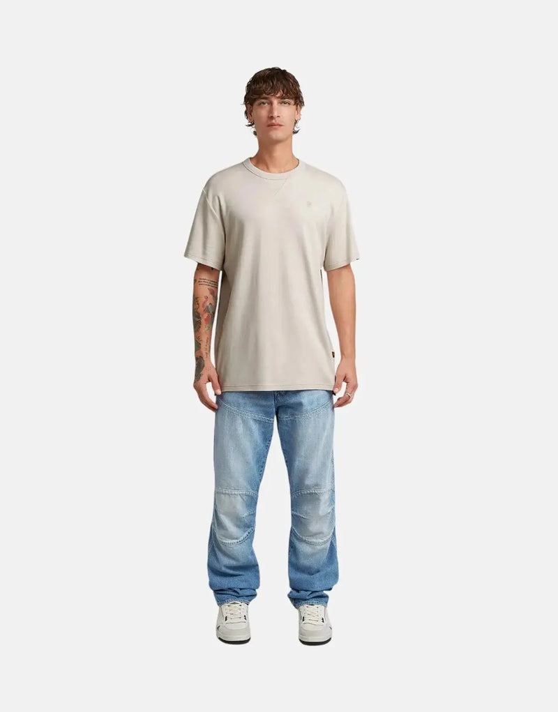G-Star RAW Men's Nifous Organic Cotton Whitebait T-Shirt Classic Crew Neck