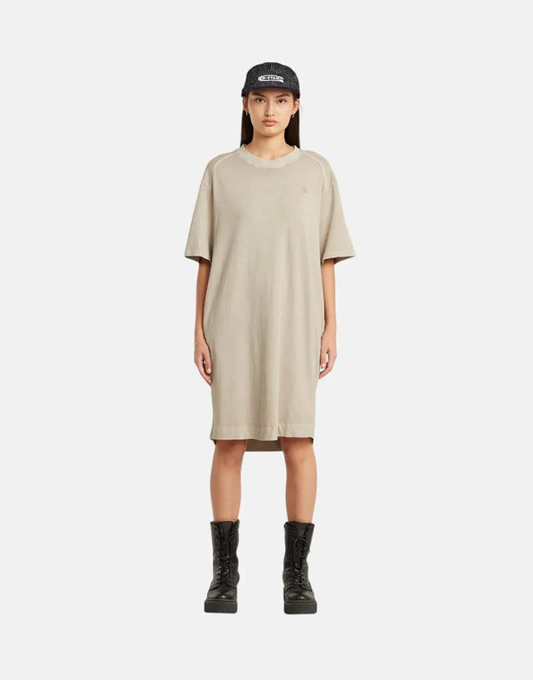 G-Star RAW Overdyed Loose Brick Dress: Organic Cotton Comfort & Style
