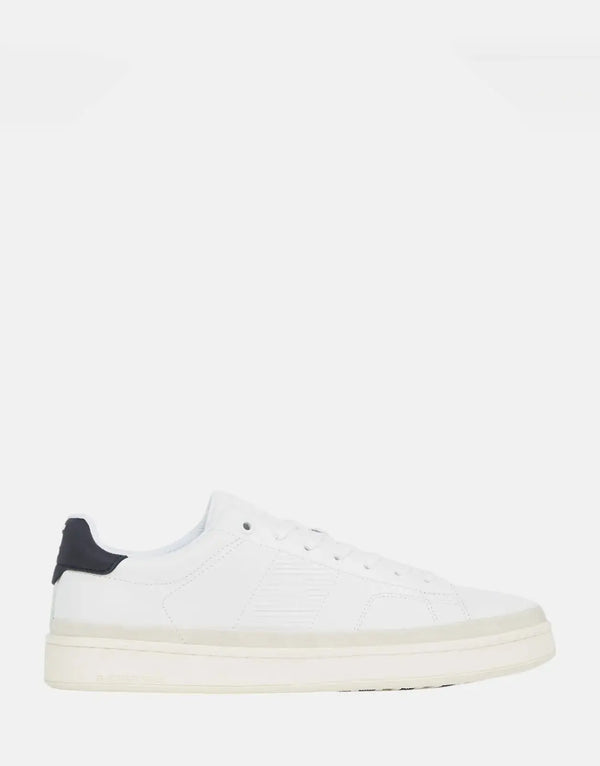 G-Star RAW Recruit III Lea Men's White Navy Casual Leather Sneakers