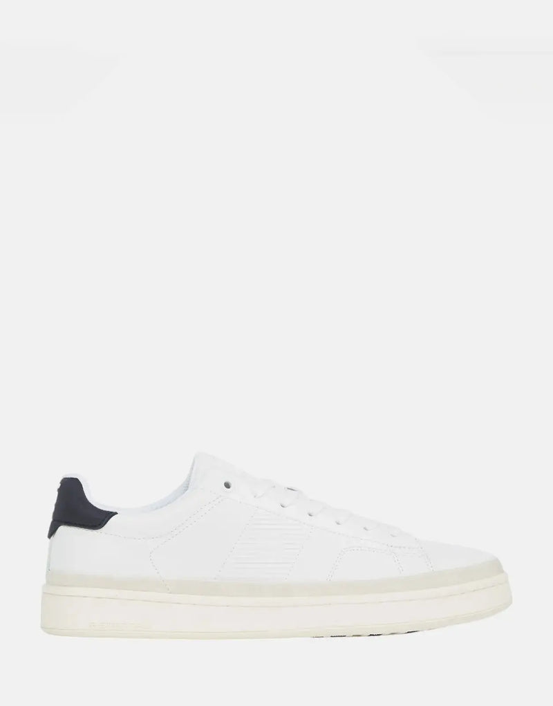 G-Star RAW Recruit III Lea Men's White Navy Casual Leather Sneakers