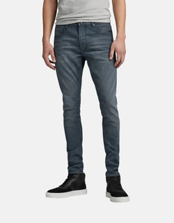 Men's G-Star RAW Revend FWD Skinny Jeans: Antic Chert Grey Stretch Denim