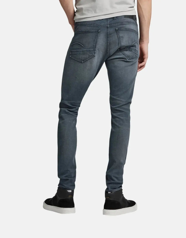 Men's G-Star RAW Revend FWD Skinny Jeans: Antic Chert Grey Stretch Denim