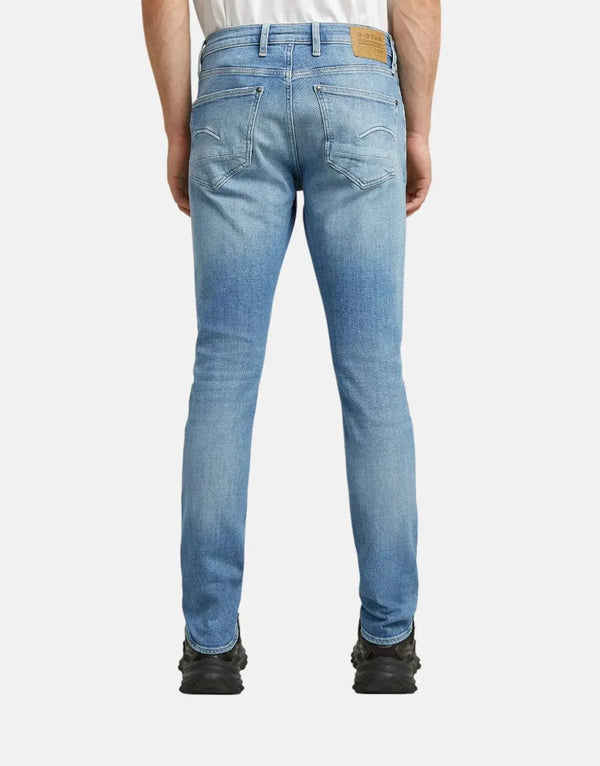 G-Star RAW Revend FWD Men's Skinny Jeans: Sun Faded Summer Stretch Denim
