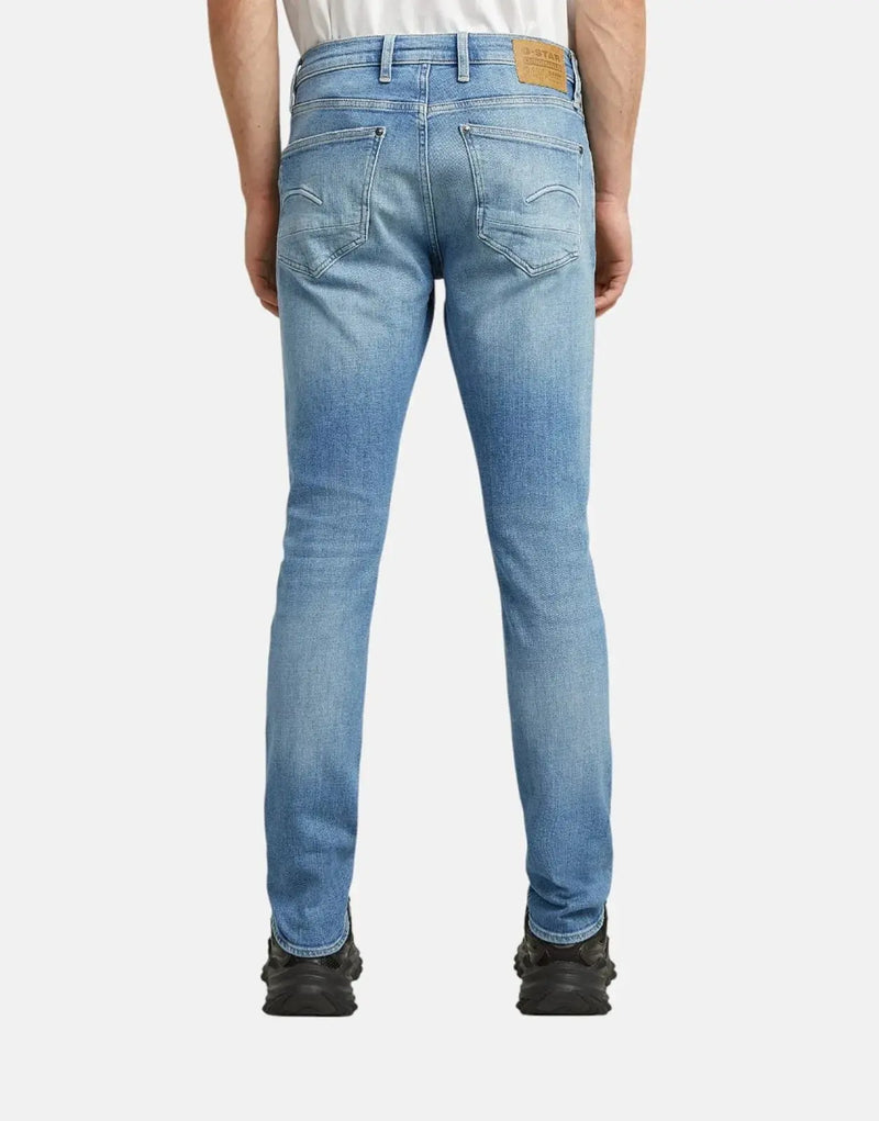 G-Star RAW Revend FWD Men's Skinny Jeans: Sun Faded Summer Stretch Denim