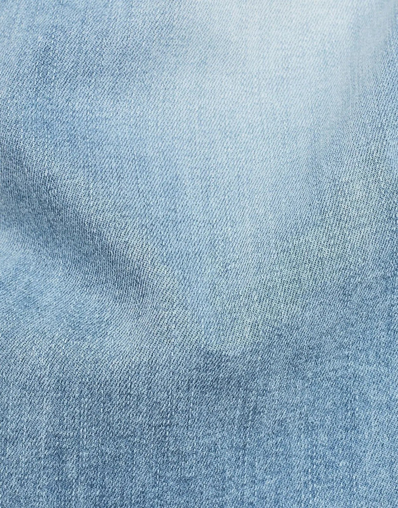 G-Star RAW Revend Skinny Jeans: Light Indigo Aged Wash Denim Comfort