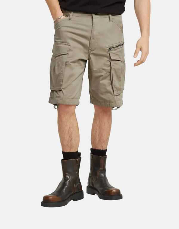 G-Star RAW Men's Rovic Zip Relaxed Fit Dune Cargo Shorts