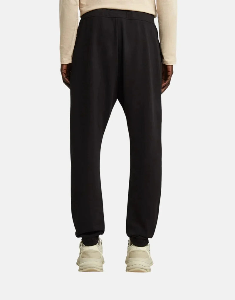 G-Star RAW Script Black Sweatpants: Organic Cotton Recycled Polyester Drawstring Comfort