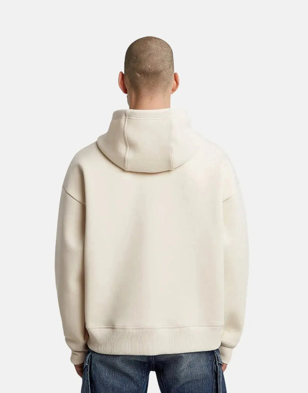 G-Star RAW Men's Scuba Loose Hooded Sweatshirt – Whitebait, Relaxed Fit