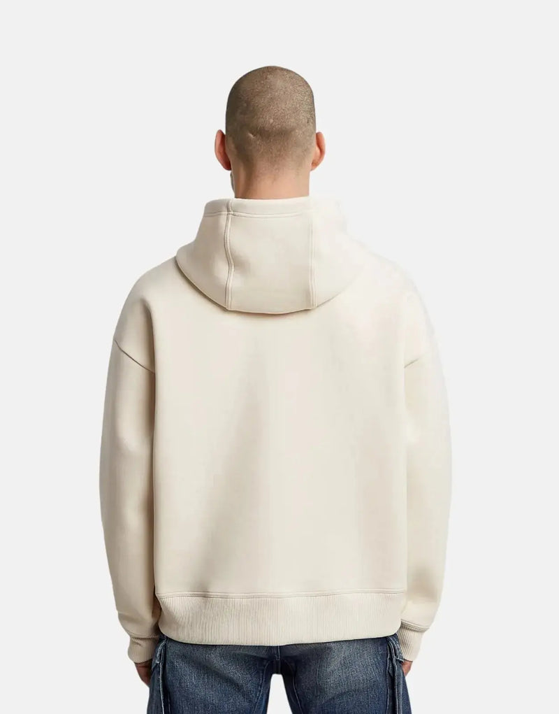G-Star RAW Men's Scuba Loose Hooded Sweatshirt – Whitebait, Relaxed Fit