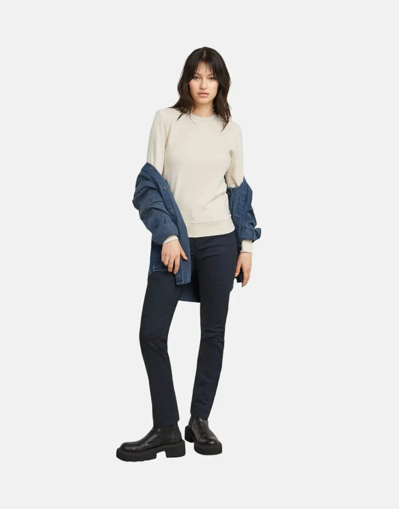 G-Star RAW Women's Osaka Blue Skinny Cargo Pants: Ultra-High Waist, Stretch Comfort