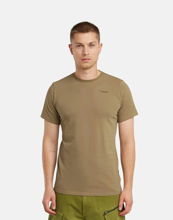 G-Star RAW Men's Slim Fit Organic Cotton Ensis Green Base Layer T-Shirt