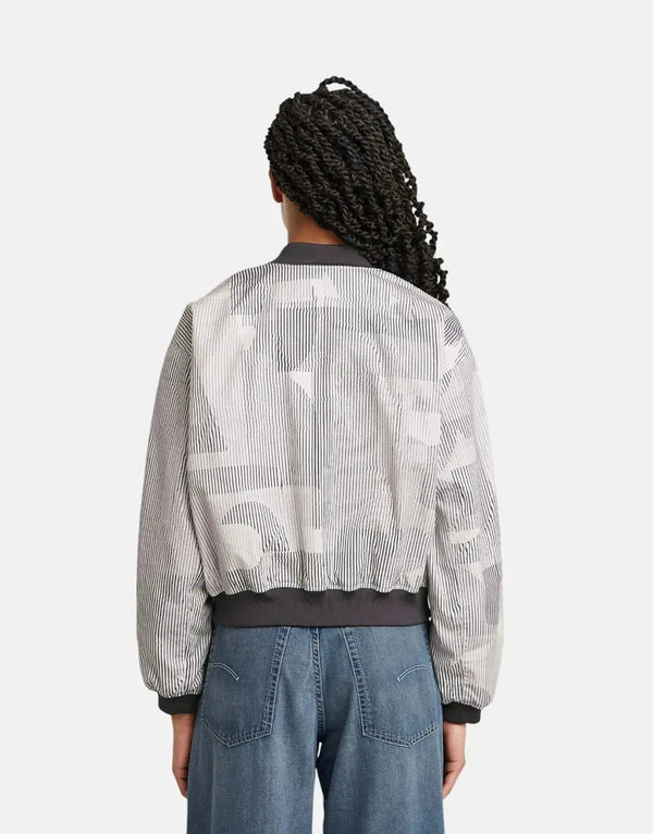G-Star RAW Lightweight Summer Bomber Jacket - Recycled Cotton Blend Casual Style