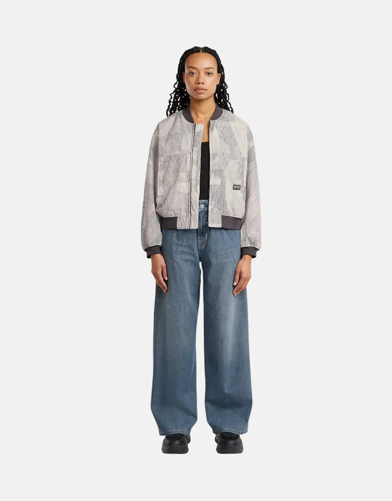G-Star RAW Lightweight Summer Bomber Jacket - Recycled Cotton Blend Casual Style