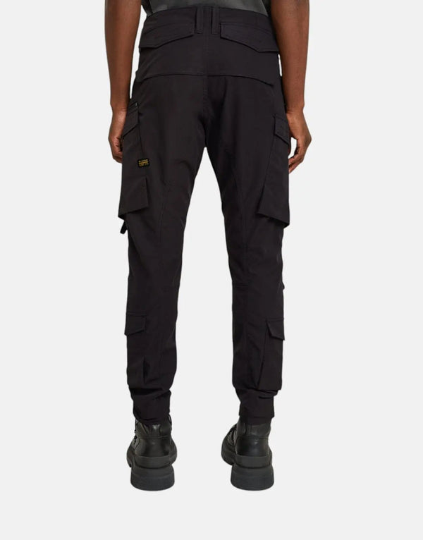 G-Star RAW Men's Toolbox Skinny Black Cargo Pants with Multi-Pockets & Durable Fabric
