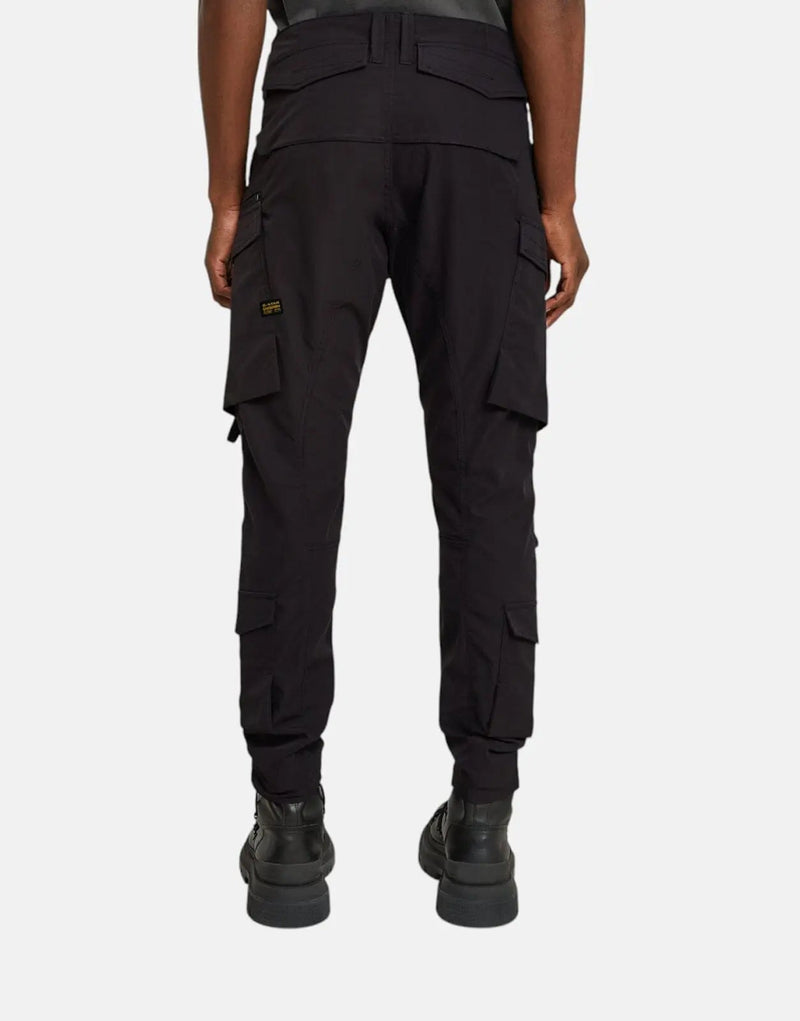 G-Star RAW Men's Toolbox Skinny Black Cargo Pants with Multi-Pockets & Durable Fabric