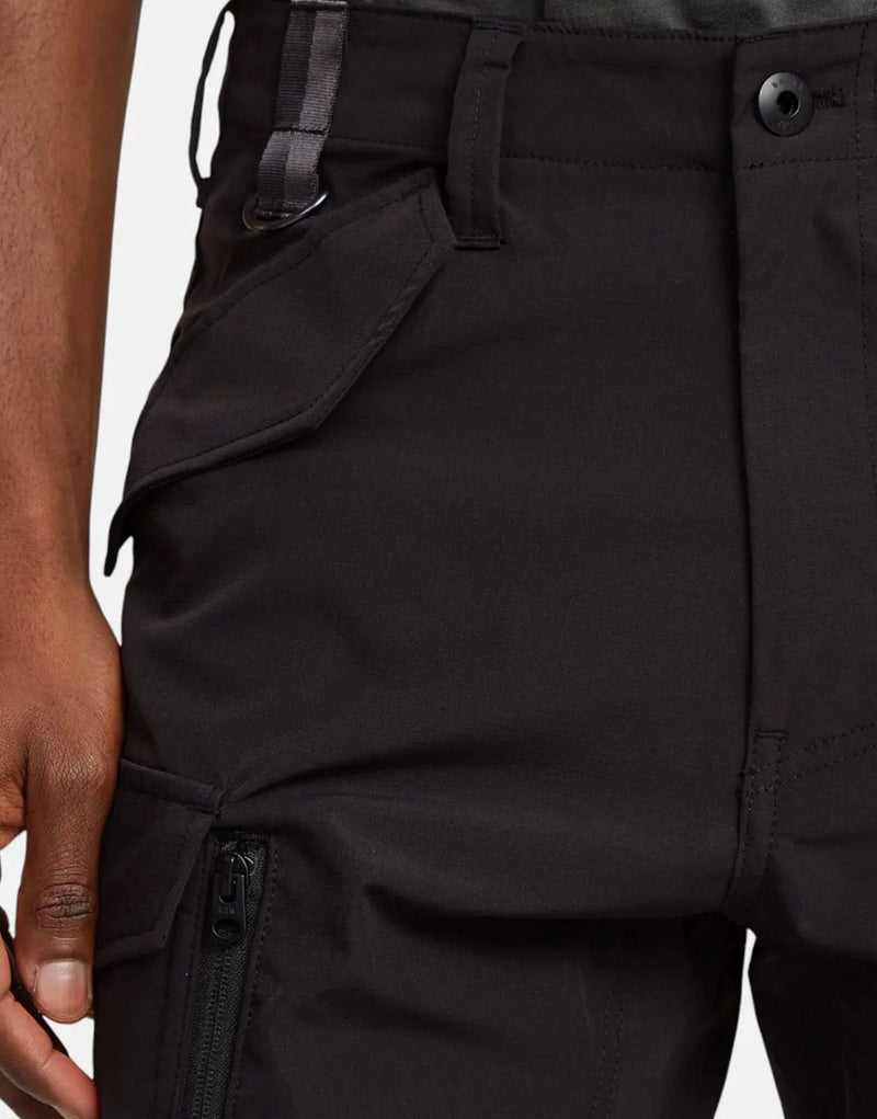 G-Star RAW Men's Toolbox Skinny Black Cargo Pants with Multi-Pockets & Durable Fabric