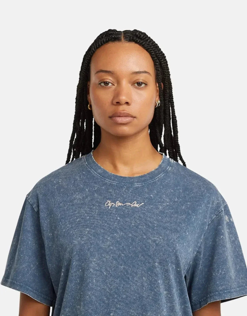 Premium G-Star RAW Washed G-Script Double Dye T-Shirt for Comfort