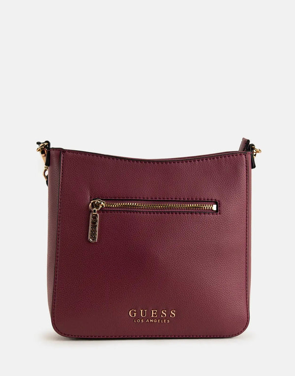 Chic Guess Baxian Red Crossbody Bag: Stylish, Compact & Hands-Free Everyday Carry